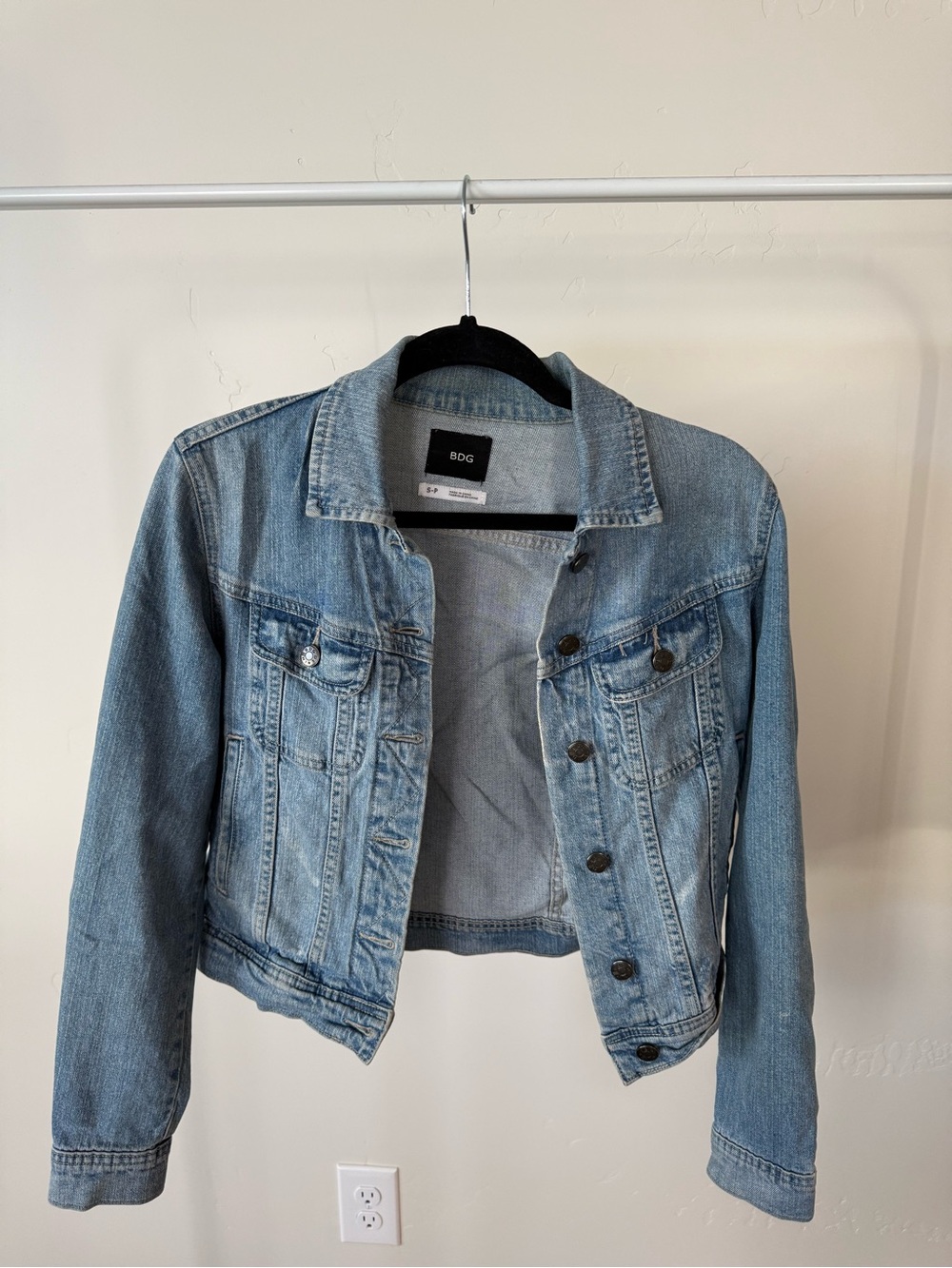BDG Light Wash Denim Jean Jacket - Women's Classic Trucker